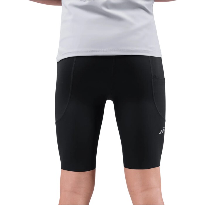 2024 Zhik Mens Eco Spandex UPF50+ Shorts SRT-0063-M-BLK - Black